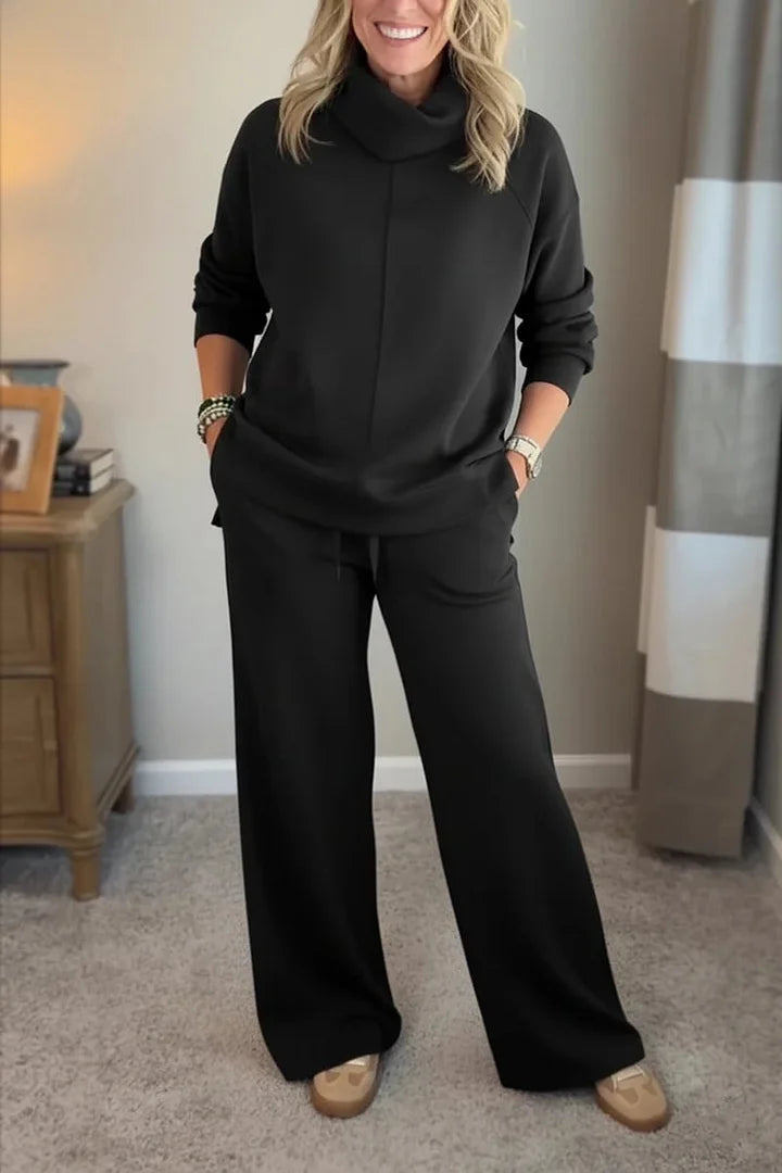 Colleen™ | Casual Turtle-neck 2 Piece