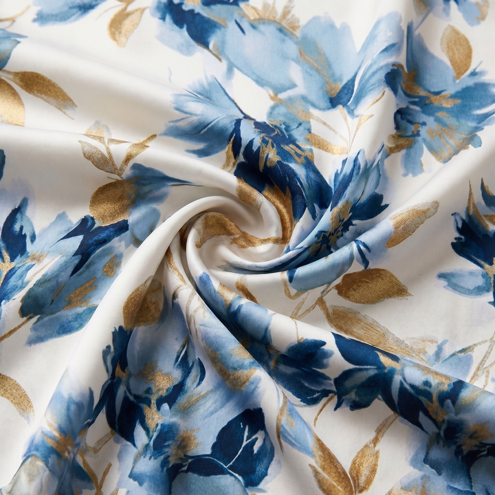 Servane | Elegant Floral Midi Dress